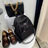 Mochila Nueva Estilo con Múltiples Compartimentos para Mujer, Bolsa de Viaje Ligera de Tela Oxford de Alta Gama, Mochila Versátil de Moda para Mujer, Bolsa para Mamá
