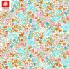 Tela impresa 100% algodón 40S con pequeños estampados florales, adecuada para vestidos de mujer y niño, camisas y manualidades DIY, en stock