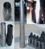 Cubierta Protectora de Tira de Acero en Espiral Máquina Herramienta Cubierta Protectora de Tornillo de Bola Cubierta Protectora Cilíndrica Cubierta Metálica Telescópica de Varilla de Tornillo