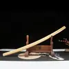 Atacado para comércio exterior: Katana Shirasaya de madeira branca feita à mão, espada japonesa, conjunto de espadas samurai, sem fio