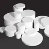 Accesorios Fotográficos Cilíndricos, Objetos Geométricos Blancos Pequeños en Forma de Plato Redondo para Fotografía, Joyería, Comida, Productos de Maquillaje, Decoraciones de Fondo