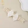 Estilo Novo Europeu e Americano Transfronteiriço Bebê Malha Laço Princesa Infantil Respirável Fina Faixa de Cabeça Acessório de Cabelo