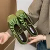 Zapatos Bailarinas de Tira Plisada de Nicho Brisa Suave de Noche para Mujer, Nuevos Otoño 2026 Zapatos Mary Jane de Bloque de Color Satín