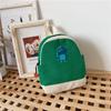 Bolsa Infantil 2026 Otoño Mochila de Lona Familiar Dibujo Animado Pequeño Dinosaurio Mochila Escolar de Jardín de Infancia Bolsas de Exportación en Stock