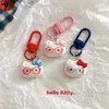 Óculos de Desenho Chaveiro Pingente Gato Kt Coração Fofo Feminino Pingente de Bolsa Acessórios para Mochila Melhor Amiga Pequeno Presente