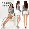Meias Máscara Branco Leitoso Meia-calça Meias de Veludo Branco JK Meias de Herdeira Cream Lolita Pernas Bonitas Roupa Íntima