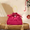 Bolsas para Empacar Dulces de Boda, Cajas Especiales para Regalos de Boda, Bolsas para Recuerdos de Boda, Bolsas de Tela para Huevos de Boda de Mano, Dulces