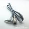 Cable de cobre puro con conector de linterna M16 4P macho a conector banana de 4 mm, personalizado profesionalmente.
