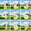 Ins Juego de Globos para Decoración de Cumpleaños Niños Niñas Fiesta de Cumpleaños de Bebé Accesorios para Disfrazar Escena