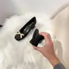 Zapatos Planos con Plataforma Metálica que Aumentan la Altura 7cm para Mujer 2025 Nuevo Estilo para el Trabajo Sin Cansar Puntera Cuadrada Zapatos de Tacón Alto