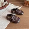 Mocasines Retro para Mujer 2026 Nuevo Estilo Primavera y Otoño Súper Bonitos Súper Populares Estilo Británico Zapatos Pequeños de Piel Zapatos de un Solo Color Zapatos Mary Jane