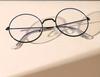 Armação de Óculos Redonda Vintage Armação para Homens e Mulheres Armação de Óculos Confortável Leve Pequena Fresca Moda Harry Potter Óculos Planos