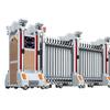 Acero Inoxidable Puerta Retráctil Eléctrica Plegable Aleación de Aluminio Puerta Corredera Automática sin Rieles Escuela Puerta Eléctrica Placa de Sellado Construcción de Puertas