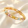 Novo Bracelete de Rosa Esmaltado Vazado Estilo Chinês, Bracelete Artesanal Vintage Cloisonné, Fornecimento de Fábrica em Estoque