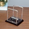 Péndulo de Newton de acero inoxidable con bola de billar de metal, clásico, de equilibrio táctil, venta al por mayor de fábrica, adornos de caos permanentes, regalos de Navidad