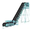 Baffle de Saia de Transportador de Grande Inclinação Correia Elevatória Levantar Grãos Transportador Industrial Carregador Alimentador