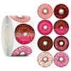 500/rolo 1,5 polegada adesivo decorativo para doces, pão, rosquinha