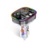 Carregador de carro da série T, modelo privado, carregamento rápido, FM, bluetooth, luz ambiente, carregador de carro, acendedor de cigarros de carro
