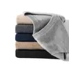 2025 100 Cachemira Pura Prendas de Punto Tejido Suelto Prendas de Punto Prendas de Punto para Vestir Debajo Otoño e Invierno Nuevo para Hombre Cuello en V Doble Hilo Engrosado