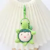 Llavero Peluche Colgante Tejido a Mano Pequeña Joyería Muñeco Caricatura Lindo Muñeco de Lana Accesorios para Bolso Transfronterizo