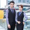 Traje gris oscuro Traje Ropa de trabajo para hombres Traje profesional para maestros Ventas 4S Tienda Empleado de trabajo Ropa de trabajo para mujeres
