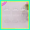 Frasco Quadrado PET Transparente 200ml Frasco Dispensador de Tônico Frasco Quadrado para Cosméticos 200ML Frasco Quadrado para Loção Gel