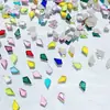 4*6mm Fondo Plano Colorido Flecha Diamante de Cristal Forma Especial Joyas para Uñas Accesorios Diamante para Uñas Portátil Material al por Mayor