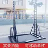 Equipo de Entrenamiento para Gimnasio en Interiores Barra de Competición Barra Única/Doble Dominadas Superficie de Barra Sólida para Exteriores Fitness en Casa Ajustable