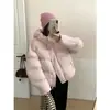 Jaqueta de Algodão Nuvem Puff Feminina 2026 Inverno Novo Estilo Com Capuz Petite Super Bonita Jaqueta Pão Roupa de Exterior para o Dia a Dia