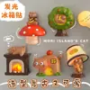 Nuevo Estilo Imán para Nevera Gato Brillante de Senyu Caja Sorpresa Creativa Moderna Dibujo Animado Linda Figura de Mascota Decoración para Cocina y Baño Regalo