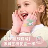 Guantes para Bebé de Medio Dedo Anti-Congelación 1-3 Años Dibujo Animado Ciervo Pequeño Tejidos Protección contra el Frío para Hombre Terciopelo de Visón de Cristal Invierno para Niñas Transfronterizo