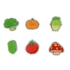 Clips de PP de verduras de dibujos animados para decoración, clips para sellar regalos, clips para notas, recompensas para estudiantes, artículos lindos de 2 yuanes al por mayor