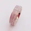 Anillo Decorativo para Dedo Índice de Mujer Moda Sin Decoloración Oro Rosa Moda Celebridad de Internet Japón-Corea Anillo de Viento Frío Sexual para Estudiante
