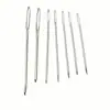 Herramientas de Tejido DIY Agujas de Coser a Mano Punta Roma Agujas de Ojo Grande Agujas para Hilo de Suéter Agujas de Coser Suéteres Agujas Gruesas