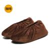 Cubrezapatos de Terciopelo para el Hogar, Sala de Computación Interior, Lavables, Engrosados, Suela Antideslizante, Cubre Pies Resistentes al Desgaste, Logo, Los Niños Pueden Bordar Palabras
