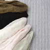 Yuchang nueva ropa de mujer cárdigan básico ropa infantil delicado tela de encaje súper suave proceso de plisado tela de ropa tridimensional
