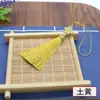 Sombrero Corona Nudo Chino Borla Flecos Colgante de Nudo Chino Adorno de Borla Hecho a Mano DIY Colgante de Borla