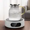 Jarra de Água de Vidro para Uso Doméstico, Bule Resistente a Altas Temperaturas, Conjunto de Jarra de Grande Capacidade para Suco e Água Fria