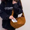 Bolsa grande para empanadas, versátil para otoño e invierno, nueva bolsa cruzada de pana 2026, bandolera simple y versátil para estudiantes