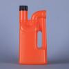 Fabricante Botella de Embalaje de 500 ml Rojo-Naranja para Agente Desatascador de Tuberías de Alcantarilla Botella de Embalaje de Plástico Pe para Líquidos con Asa