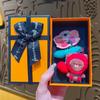 Colgante de oso de peluche de celebridad de Internet, llavero creativo, bonito bolso, muñeco colgante, pequeño regalo para pareja.