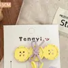 Pin de pato para niña, pin para fleco, pin lateral en forma de corazón, pasador, botón de macarrón, lindo accesorio para el cabello de lunares, accesorio para el cabello, estilo ins