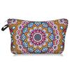 [Pequeña venta al por mayor] Bolsa de almacenamiento para cosméticos multifuncional con estampado de moda de la serie Mandala de Amazon