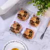 Lanche tradicional de confeitaria em atacado, bolo de pêssego para lanche de lazer de meia-idade e idosos, biscoito de café da manhã