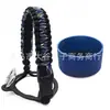 Alça de Corda Paracord para Garrafa de Água em Estoque Transfronteiriça, Manga Portátil para Copo Espacial, Alça de Transporte de Copo com Manga de Base de Silicone para Garrafa de Água Portátil ao Ar Livre