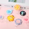 Gancho de pared creativo de dibujos animados lindo, gancho adhesivo sin perforaciones para puerta de dormitorio de estudiante, decoración de almacenamiento de objetos pequeños para pared