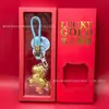 La Capa Superficial Contiene Oro, Simbolizando Riqueza Instantánea, Prosperidad, Dinero, Paz y Alegría. La Caja de Regalo del Mismo Estilo de la Tienda Dorada se Utiliza como Regalo Promocional para Mayoristas