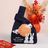 Bolsa Tejida Festival de Mediados de Otoño Bolsa de Regalo para Pastel de Luna Bolsa de Regalo Festivo Bolsa de Regalo para Empresa Se Puede Imprimir Logo Venta Directa de Fábrica