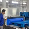 Máquina de Lavar Bandejas Automática Limpeza com Vapor de Alta Pressão Secagem Linha de Produção Equipamento de Limpeza
