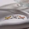 Moda Europea y Americana DIY Pendientes de Letras Inglesas para Mujer Venta Caliente Transfronteriza Elegantes Simples Corazón Hueco Pendientes de Acero Inoxidable